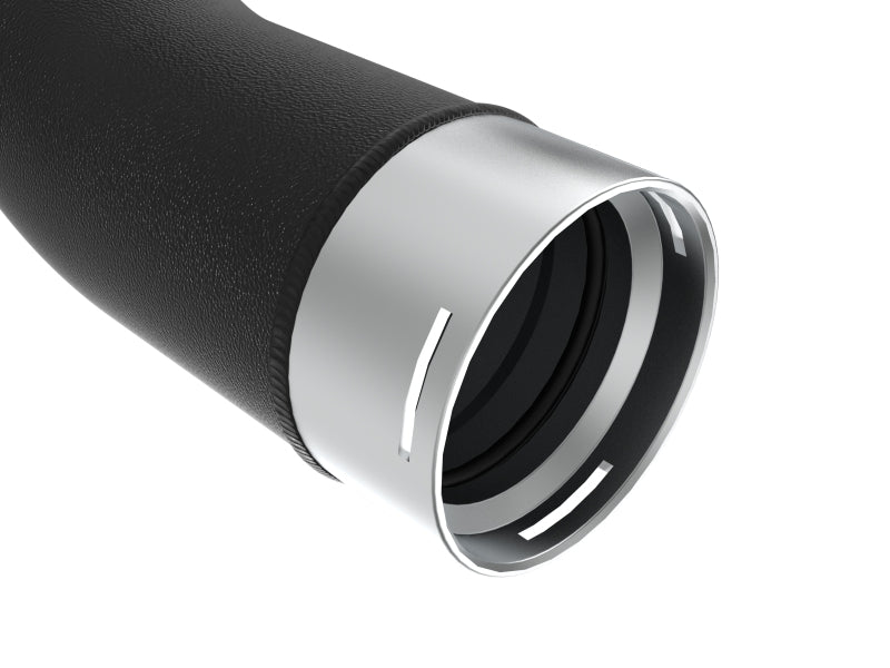 aFe RAM 1500 20-22 V6-3.0L (td) BladeRunner 2-1/2 in & 3in Aluminum Hot & Cold Charge Pipe Kit Black - 46-20594-B