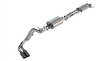Borla 24-25 Ford Ranger XLT Side Exit S-type Exhaust w/ Black Chrome Tips - 140971BC