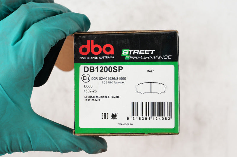 DBA 03-09 Toyota 4Runner SP500 Rear Brake Pads - DB1200SP