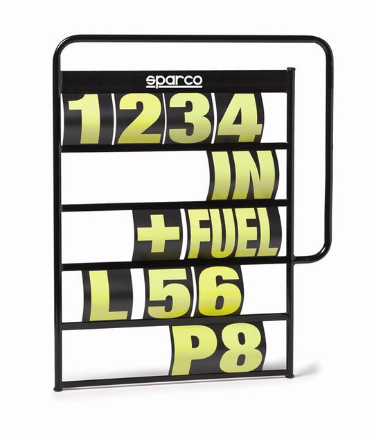 Sparco Pit Board And Numbers Kit W/Co - 00594