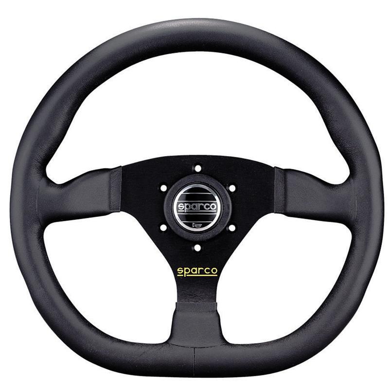Sparco Steering Wheel Ring L360 Leather Black - 015TRGL1TUV