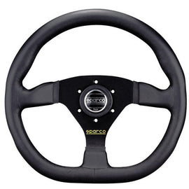 Sparco Steering Wheel Ring L360 Leather Black - 015TRGL1TUV