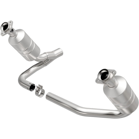 MagnaFlow DF Cat. Conv 07-09 Dodge Dakota 3.7L/4.7L /07-09 Mitsubishi Raider 3.7L Y-Pipe Assembly - 49849