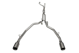 Corsa 2021-2024 Dodge Ram TRX Crew Cab Baja Catback Exhaust Dual Rear Gunmetal Tip - 21190GNM
