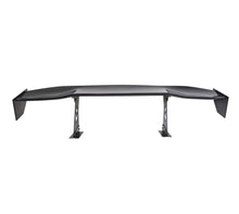 Load image into Gallery viewer, NRG Carbon Fiber Spoiler - Universal (69in.) w/NRG Logo / Stand Cut Out / Large Side Plate - CARB-A691NRG