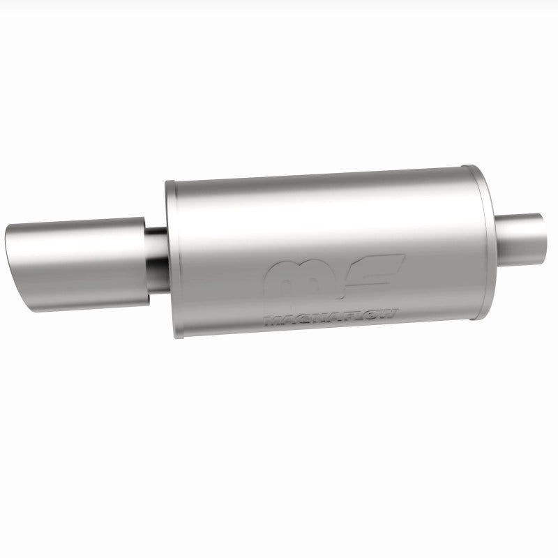 MagnaFlow Muffler W/Tip Mag SS 14X7X7 2.25/4. - 14826