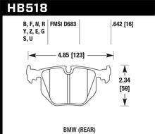 Load image into Gallery viewer, Hawk HP+ Street Brake Pads - HB518N.642