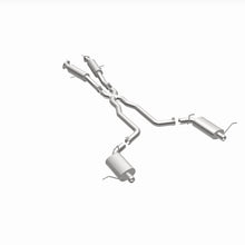 Load image into Gallery viewer, MagnaFlow 12 Jeep Grand Cherokee V8 6.4L Dual Split Rear Exit Stainless Cat Back Performance Exhaust - 15064