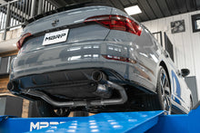 Load image into Gallery viewer, MBRP 19-21 VW Jetta GLI T304 SS 3in Cat-Back Dual Split Rear Exit Exhaust - Carbon Fiber Tips - S46083CF