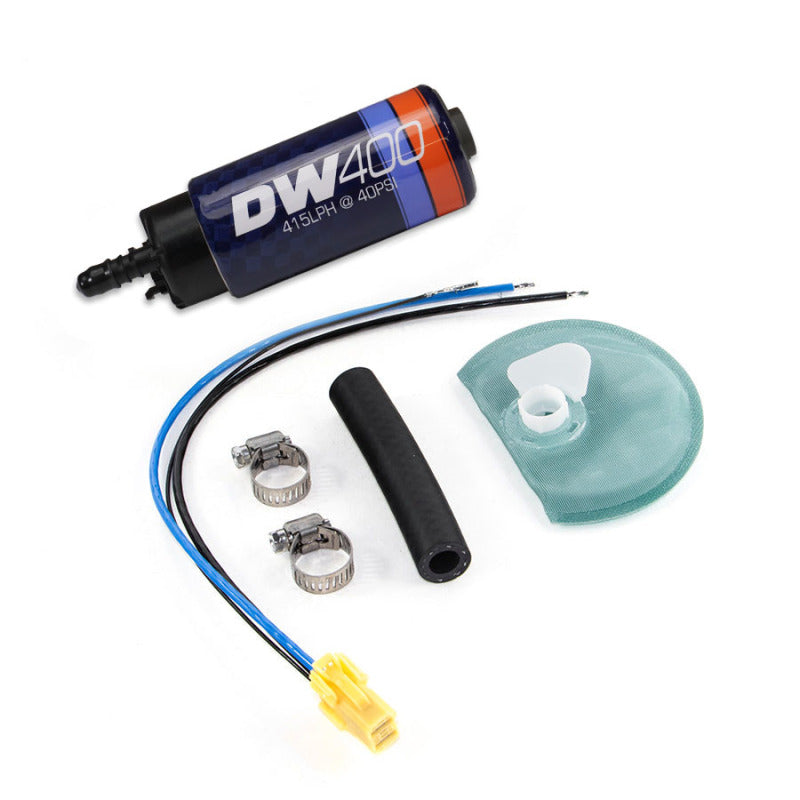 DeatschWerks 415LPH DW400 In-Tank Fuel Pump w/ 9-1045 Install Kit 05-10 Ford Mustang (Except GT500) - 9-401-1045