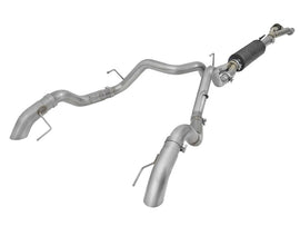 aFe MACH Force-Xp Cat-Back Exhaust w/Dual Hi-Tuck Tips 17-18 Ford F-150 Raptor V6-3.5L (tt) - 49-33095