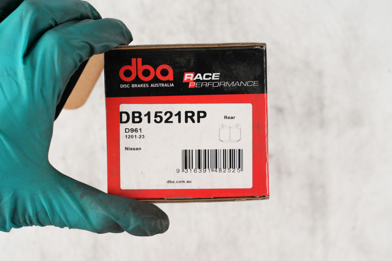 DBA 12-21 Subaru BRZ / 01-15 Subaru WRX STI Rear Race Performance Brake Pads - DB1521RP