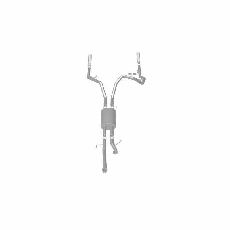 MagnaFlow 14 Toyota Tundra V8 4.6L/5.7L Stainless Cat Back Exhaust Dual Split Rear Exit - 15305