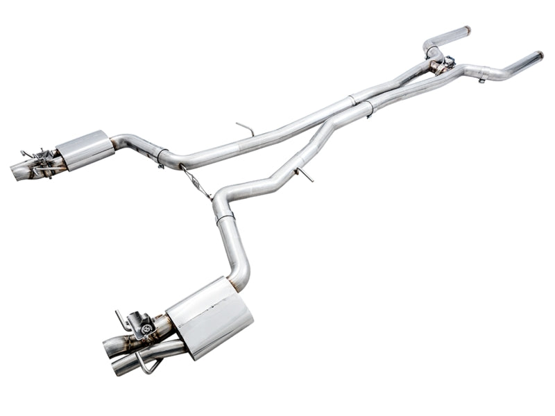 AWE Tuning 2019+ Mercedes-Benz C63/S AMG Sedan (W205) w/DPE SwitchPath Exhaust System - No Tips - 3025-11006