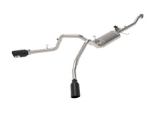 Load image into Gallery viewer, aFe Gemini XV 3in 304 SS Cat-Back Exhaust 15-20 Ford F-150 V6 2.7L/3.5 w/ Black Tips - 49-33123-B