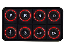 Load image into Gallery viewer, AEM EV 8 Button Keypad CAN Based Programmable Backlighting - 30-8400
