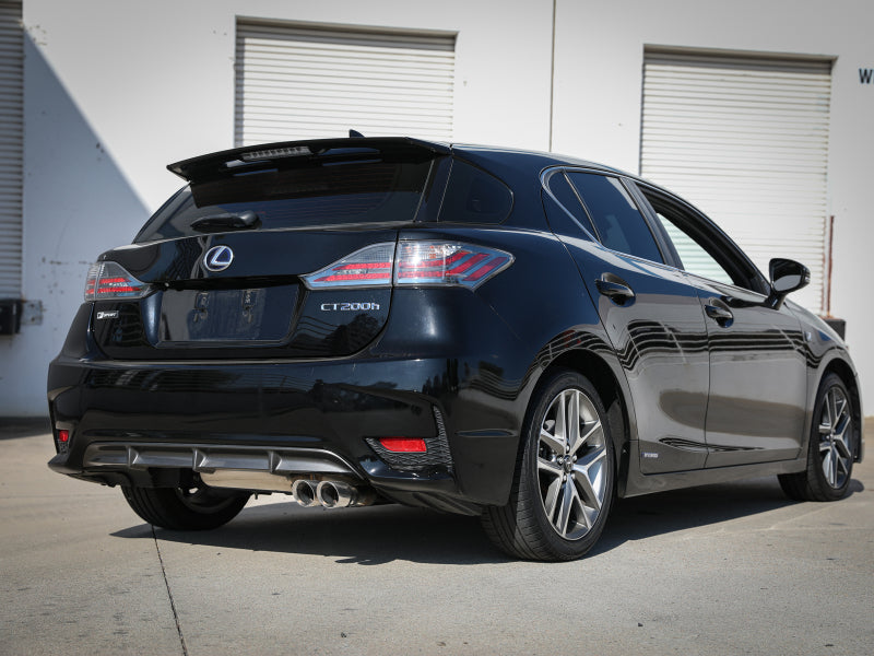aFe POWER Takeda 2in to 2-1 304 SS Cat-Back Exhaust w/ Polished Tips 11-17 Lexus CT200h 1.8L - 49-36047-P