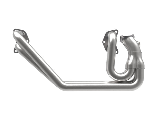 aFe Power Twisted Steel Long Tube Header 02-19 Subaru Impreza WRX/STI/Legacy (Unequal Length) - 48-36803