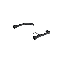 Load image into Gallery viewer, MBRP 15-23 Ford Mustang 2.3L EcoBoost Black 2.5in Axle Back Dual Split Rear Exit (Race Version) - S7247BLK