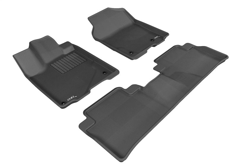 3D MAXpider 13-18 Acura RDX Kagu Black Full Set - L1AC00501509