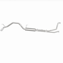 Load image into Gallery viewer, MagnaFlow CatBack 07-15 Nissan Titan V8 LGAS/LFLEX Single MF Polished Stainless Exhaust - 19421