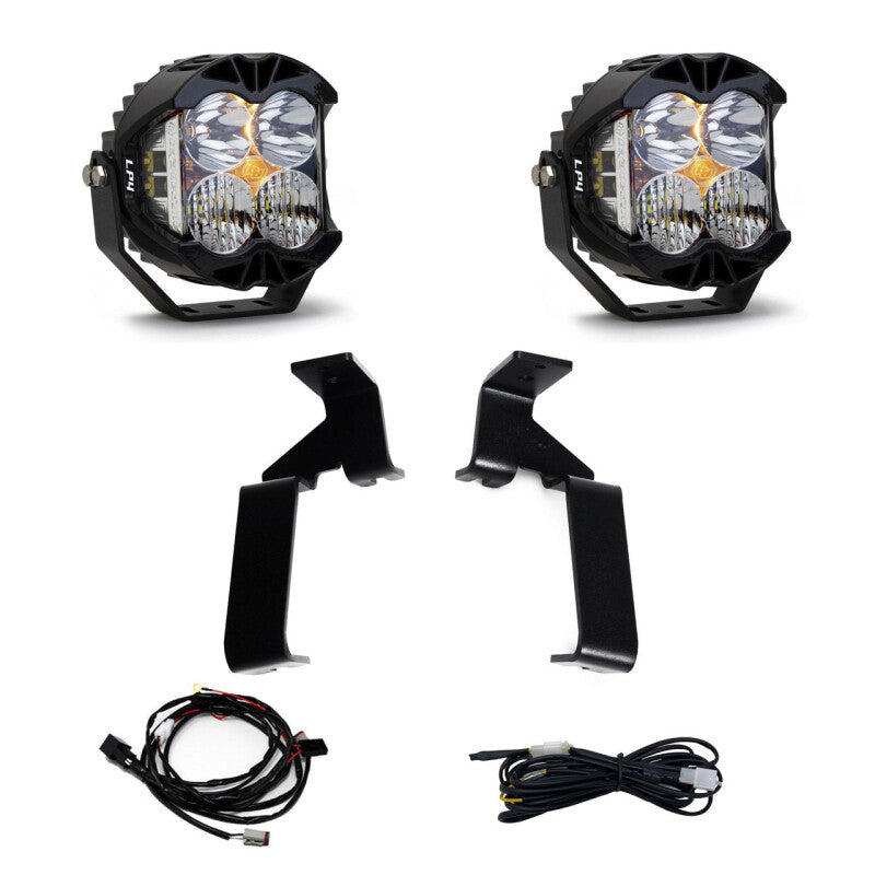 Baja Designs 21-25 Ford Raptor (Base/37/R) LP4 A-Pillar Kit - 448068