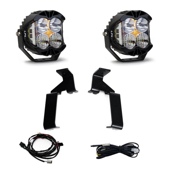 Baja Designs 21-25 Ford Raptor (Base/37/R) LP4 A-Pillar Kit - 448068