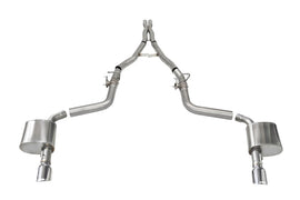 Corsa 15-23 Charger SRT/Hellcat/Redeye 2.75in Valved Catback Dual Rear Exit w/ Single 4.5inPol Tips - 21072