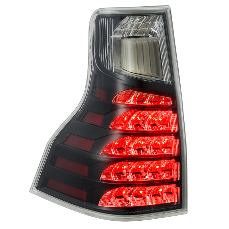 AlphaRex 14-21 Lexus GX470 PRO-Series LED Tail Lights -  Alpha Black - 678015
