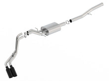 Load image into Gallery viewer, Borla 14+ Chevy Silverad1500 EC STD/CC Short 143.5in WB ATAK Cat-Back Exhaust w/ Black Chrome Tip - 140577BC