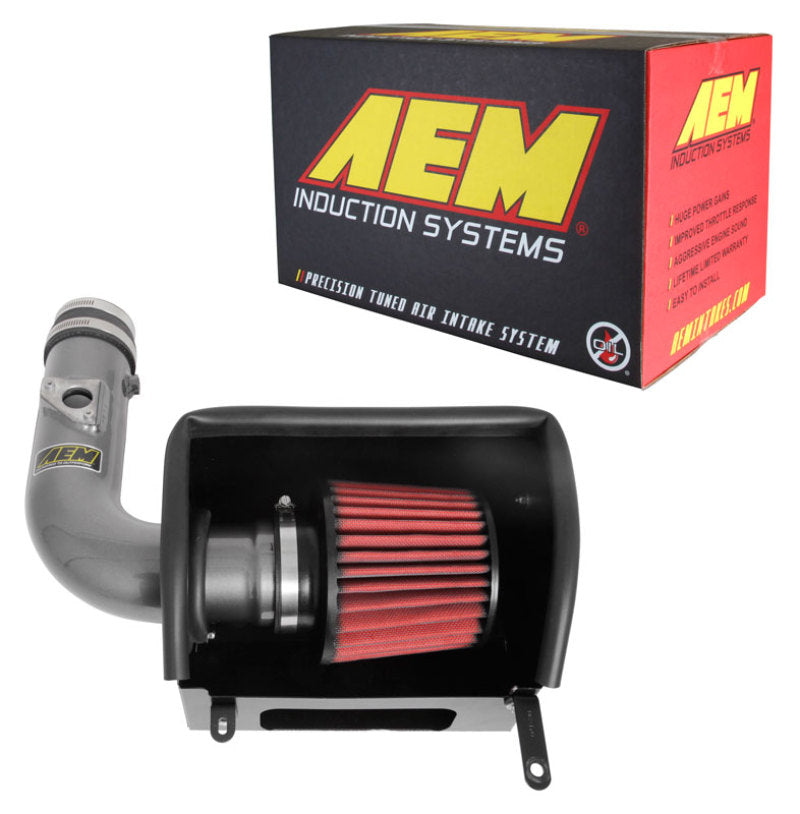 AEM 13-18 Subaru BRZ H4-2.0L F/I Polished Cold Air Intake - 21-853C