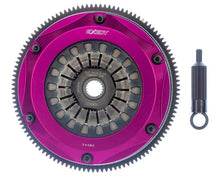 Load image into Gallery viewer, Exedy 1991-1992 Toyota Supra Hyper Twin Cerametallic Clutch Sprung Center Disc Pull Type Cover - TM032SD