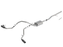 Load image into Gallery viewer, Borla 14-18 Chevrolet Silverado 1500 5.3L V8 AT/MT 4DR CC ATAK Catback Exhaust w/Black Chrome Tips - 140549BC