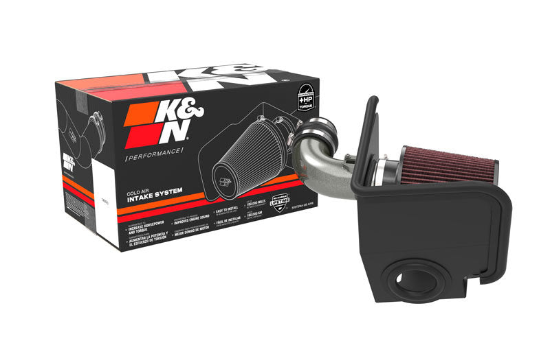 K&N 2021 Mazda 3 2.5L Turbo L4 Silver Typhoon Intake - 69-6036TC
