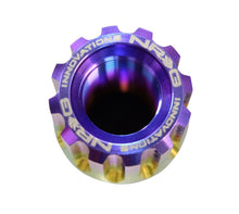 Load image into Gallery viewer, NRG 200 Series M12 X 1.25 Titanium Lug Nut Set - 21 Pc w/Lock Key Socket - Neochrome - LN-T210MC-21