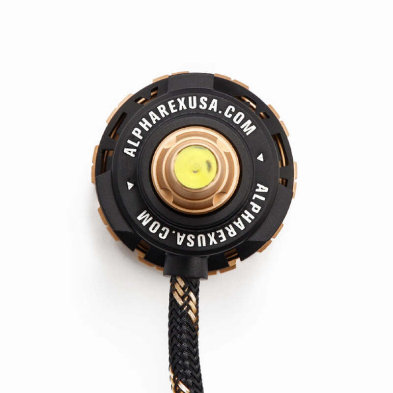 AlphaRex Gold Ammo Panoramic LED Light Bulbs - H11 - 110012