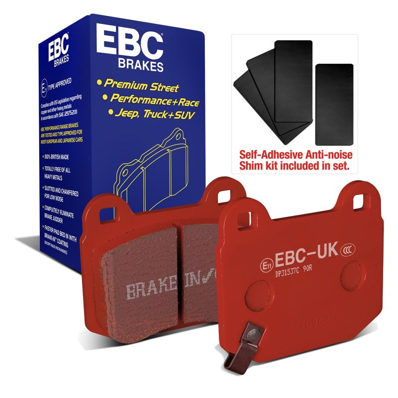 EBC 03-04 Infiniti G35 3.5 (Manual) (Brembo) Redstuff Rear Brake Pads - DP31537C