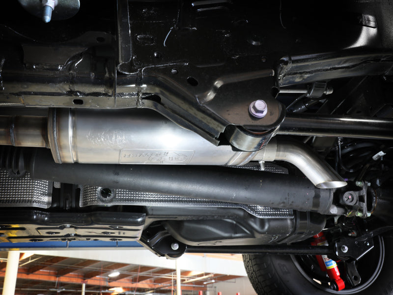 aFe 2024 Toyota Tacoma L4-2.4L ROCK BASHER 2.5in 409 Stainless Steel Cat-Back Exhaust System - 49-46073
