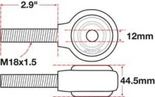 Load image into Gallery viewer, SPC Performance xAxis Rod End Ball Joint