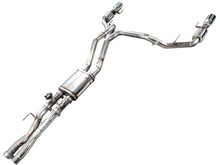 Load image into Gallery viewer, AWE Tuning Gen 3 Raptor R SwitchPath Exhaust - Chrome Silver Tips - 3025-32852