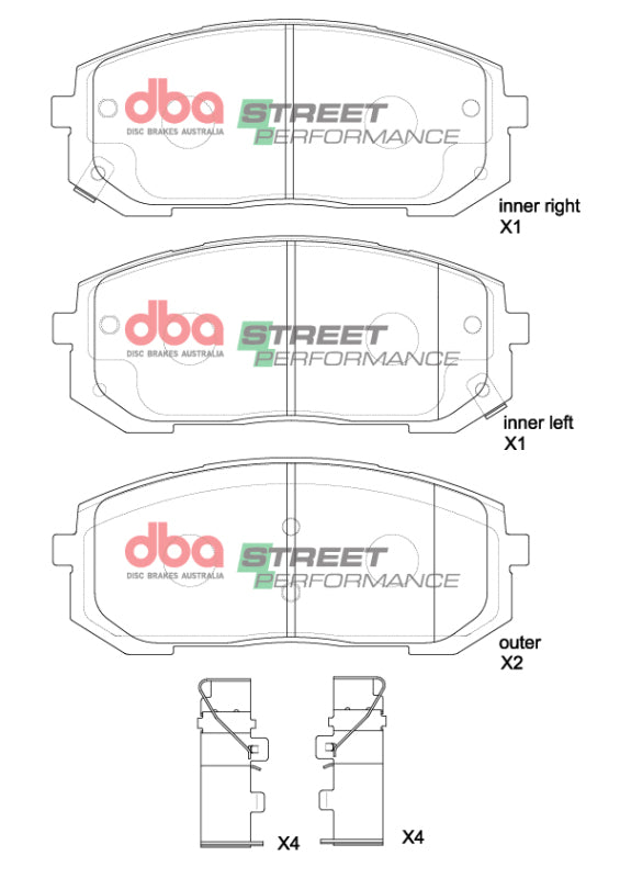 DBA 20-23 Hyundai Sonata SP Performance Front Brake Pads - DB15177SP
