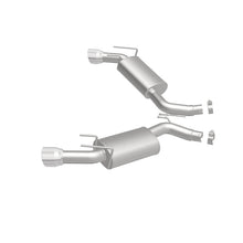 Load image into Gallery viewer, MagnaFlow Street Series Axle Back 14-15 Chevy Camaro 6.2L V8 SS Polished Dual Split Rear Exit - 19185