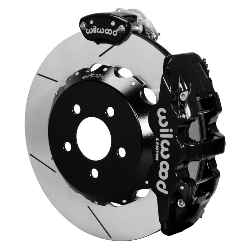 Wilwood kit rear AERO4 C7 vette front spindle 14.00X 1.10 rotor GT - 140-17142