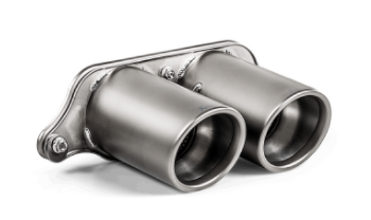 Akrapovic 2018 Porsche 911 GT3 (991.2) Tail Pipe Set (Titanium) - TP-T/S/17