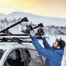 Load image into Gallery viewer, Thule SnowPack Extender Slide-out Ski/Snowboard Rack (Up to 6 Pair Skis/4 Snowboards) - Black - 732508