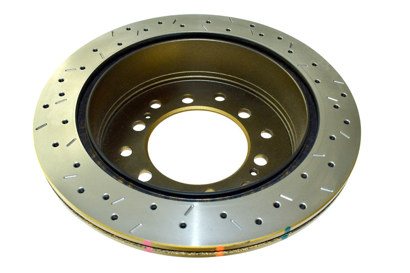 DBA 10+ Toyota 4Runner/FJ Cruiser Rear Drilled and Slotted 4000 Series Rotor - DBA42737XS