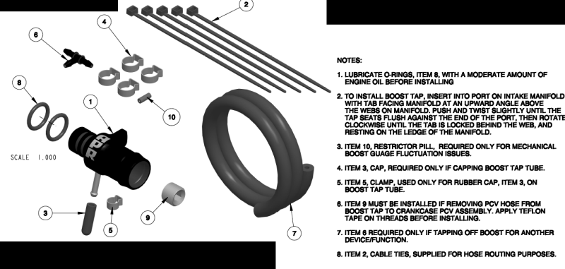 APR 15-18 Audi Q3 (EA113/EA888 Gen 1/2) Boost Tap - Full Kit - MS100030