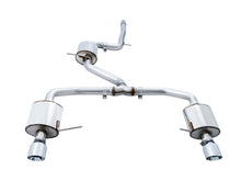 Load image into Gallery viewer, AWE Tuning 18-21 Volkswagen Jetta GLI Mk7 Touring Exhaust - Chrome Silver Tips (Fits High-Flow DP) - 3015-22070