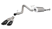 Load image into Gallery viewer, Corsa 11-13 GMC Sierra 6.0L V8 3in Cat-Back Single Side w Twin 4in Black Pro-Series Tips - 14792BLK