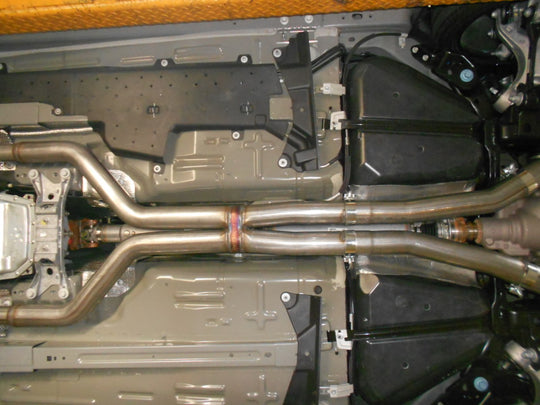 Flowmaster 15-17 Mustang GT 5.0L SS American Thunder Cat-Back Exhaust System - 817730